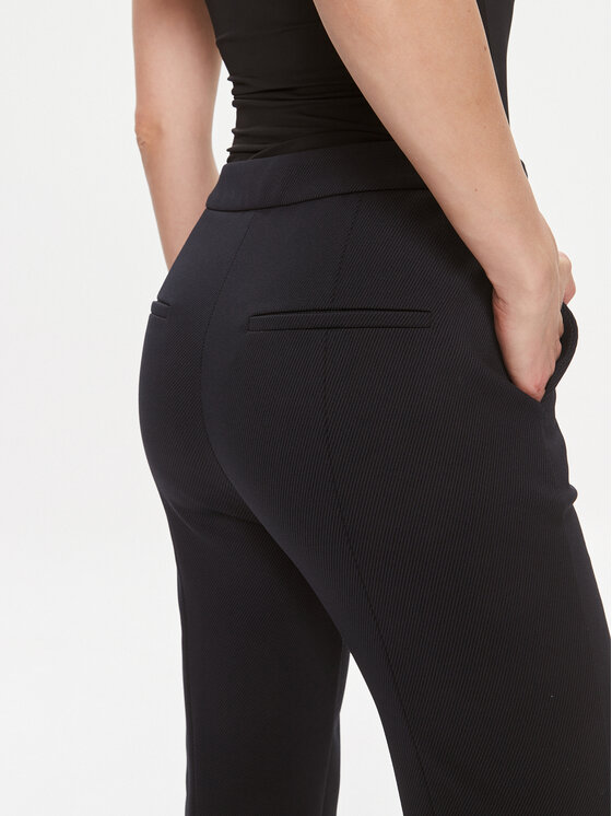 BOSS Boss Auduma bikses Telessa 50505943 Tumši zils Regular Fit