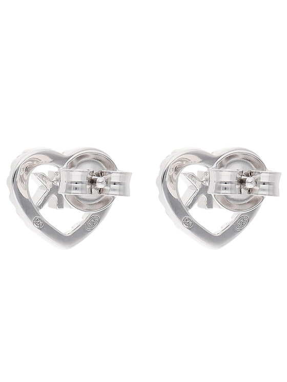 Michael Kors Michael Kors Orecchini Logo Heart Stud MKC1243AN040 Argento