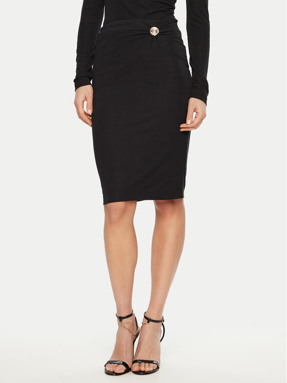 Guess Guess Pouzdrová sukně 171103 Černá Classic Fit