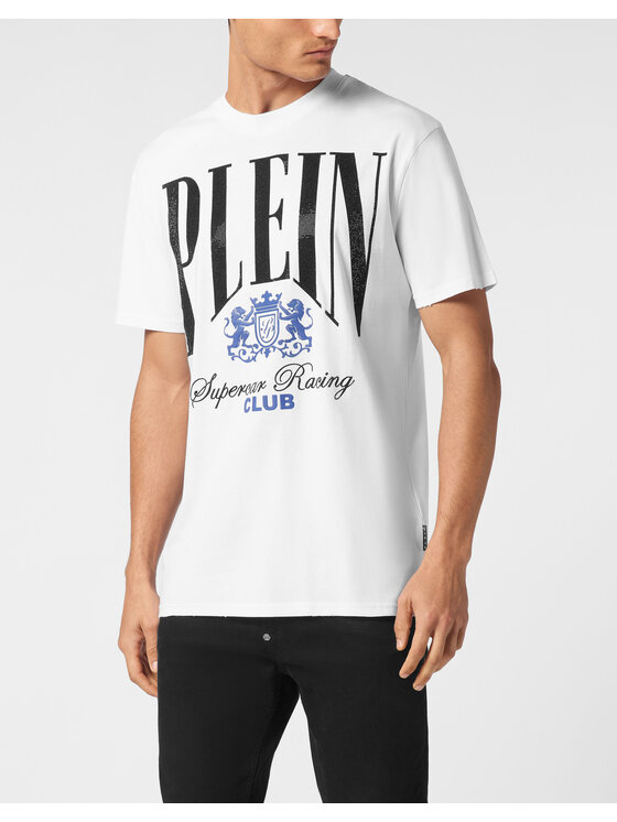 PHILIPP PLEIN PHILIPP PLEIN T-Shirt 21093 Bílá Regular Fit