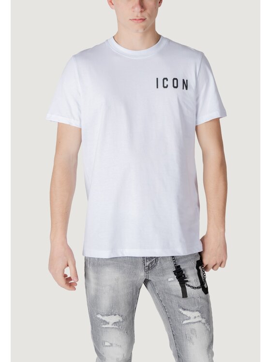 Icon Icon T-shirt ICUS2S5T022 Bianco Shirt Fit