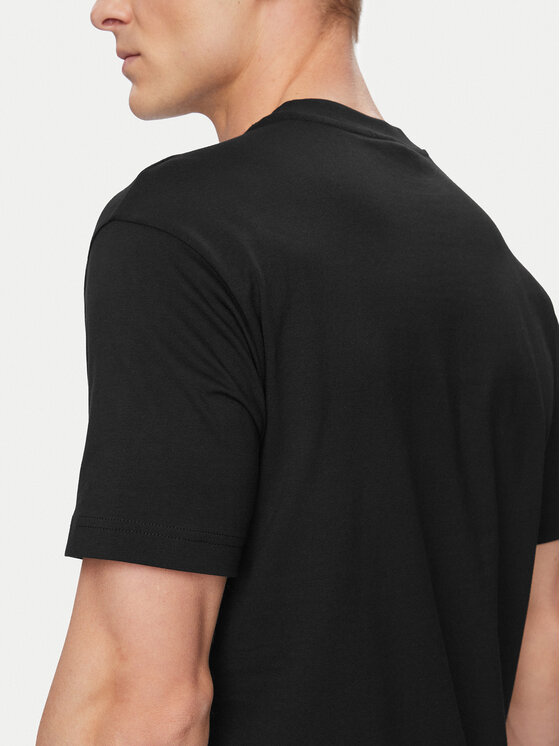 Karl Lagerfeld Jeans Karl Lagerfeld Jeans Tricou B2M17053 Negru Relaxed Fit