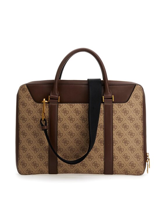 Guess Guess Portatīvā datora soma Vezzola Smart HMEVZL P3138 Bēšs