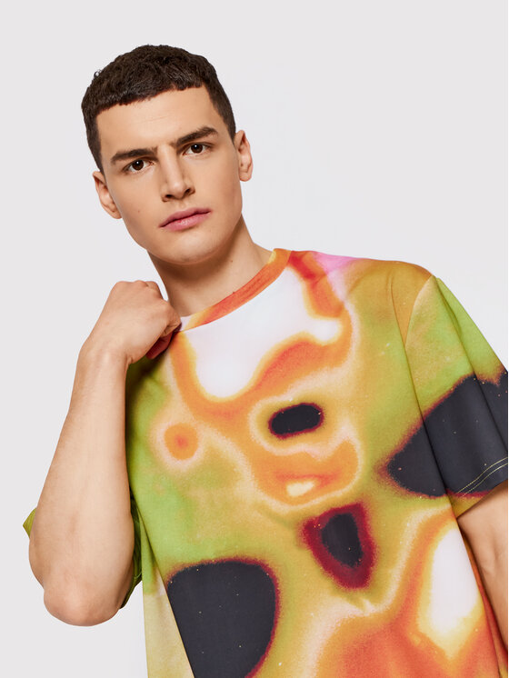 2005 2005 Футболка Unisex Acid Running Кольоровий Regular Fit