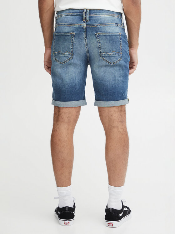 Blend Blend Kratke traperice 20713326 Plava Slim Fit