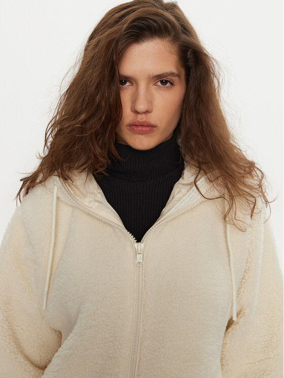 Deha Deha Преходно яке D12253 Екрю Regular Fit