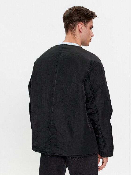 Calvin Klein Jeans Calvin Klein Jeans Kurtka przejściowa Skater Hooded Jacket J30J325290 Czarny Regular Fit