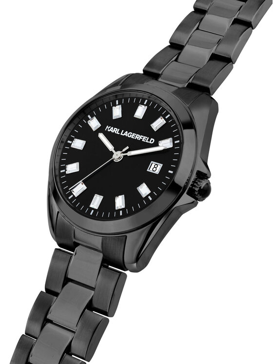 KARL LAGERFELD KARL LAGERFELD Zegarek R0553101513 Czarny