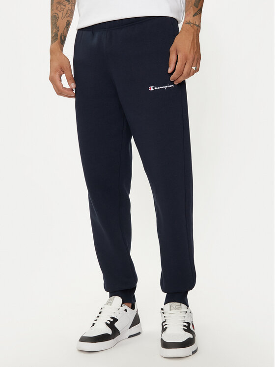 Champion Champion Долнище анцуг 219421 Тъмносин Regular Fit