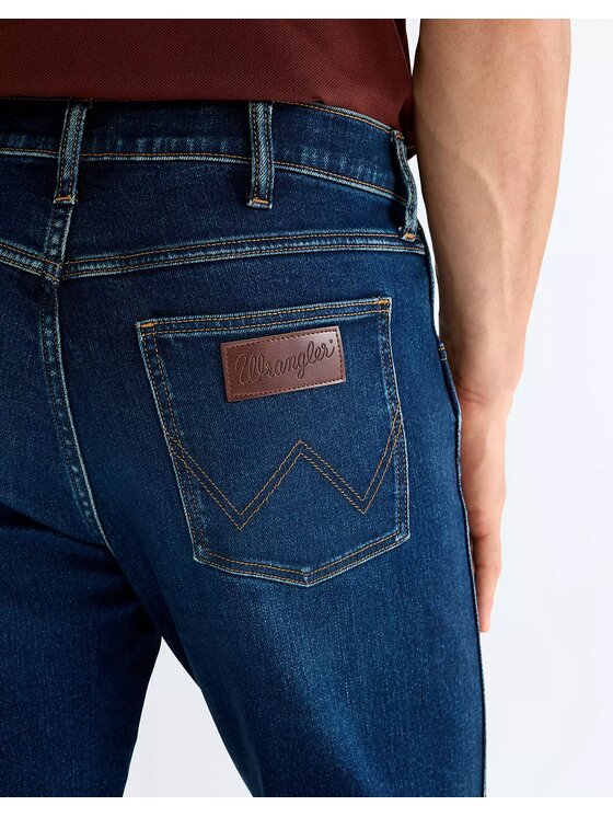 Wrangler Wrangler Jeansy LARSTON Niebieski Slim Fit