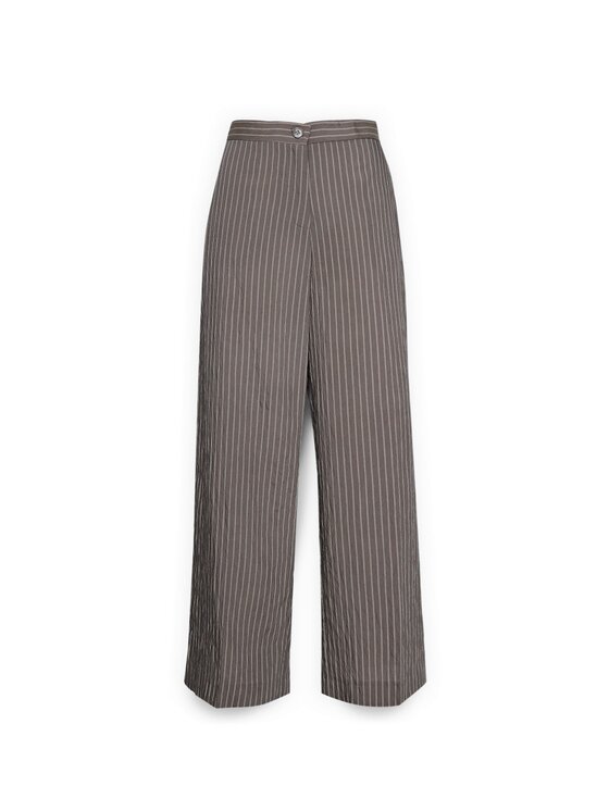 Elena Mirò Elena Mirò Spodnie materiałowe P012P000501N051 Szary Regular Fit