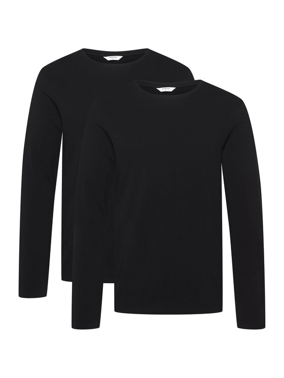 Henderson Henderson Komplet longsleeve 43000 Czarny Regular Fit