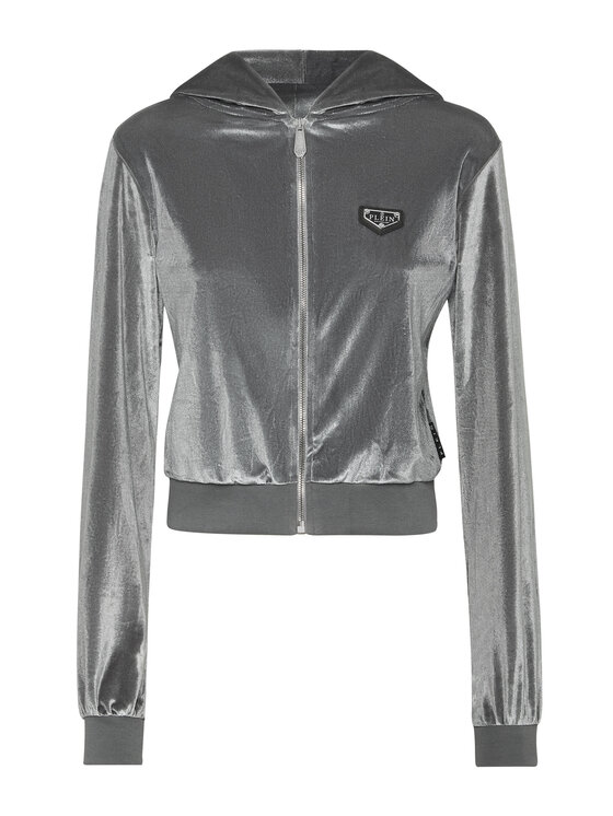 PHILIPP PLEIN PHILIPP PLEIN Mikina 9549 Šedá Regular Fit