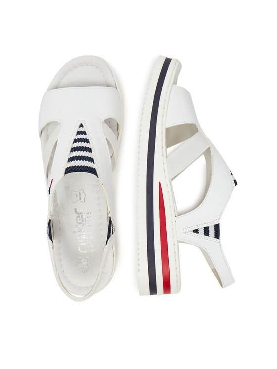 Rieker Rieker Sandali V02Y5-80 Bianco