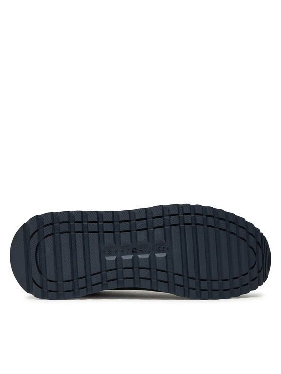 Tommy Hilfiger Tommy Hilfiger Laisvalaikio batai New Runner Eva Mix Lth Flag FM0FM05453 Tamsiai mėlyna