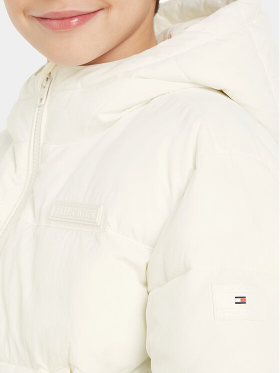 Tommy Hilfiger Tommy Hilfiger Зимно яке New York KG0KG07551 Бял Relaxed Fit