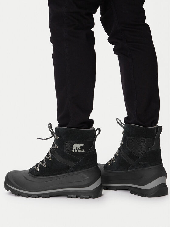 Sorel Sorel Μπότες Χιονιού Buxton™ Lace Wp 2084901010 Μαύρο