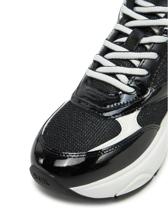 KARL LAGERFELD KARL LAGERFELD Sneakersy Komet Wedge KL65724A Černá