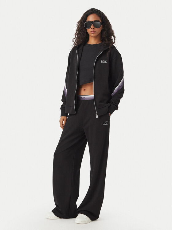 EA7 Emporio Armani EA7 Emporio Armani Sportinės kelnės 7W001517 AF12501 UC001 Juoda Wide Leg