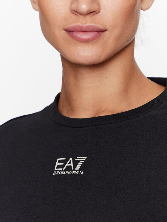 EA7 Emporio Armani EA7 Emporio Armani Світшот 6RTM09 TJPLZ 0200 Чорний Regular Fit