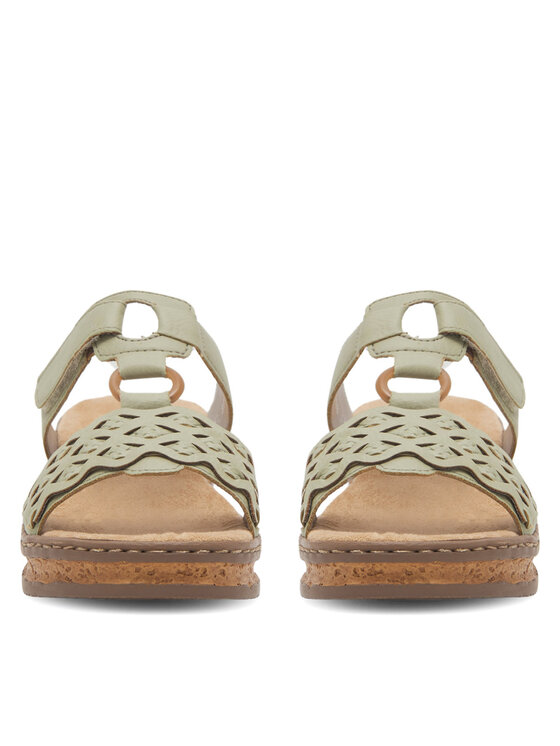 Rieker Rieker Ciabatte 629K9-52 Verde