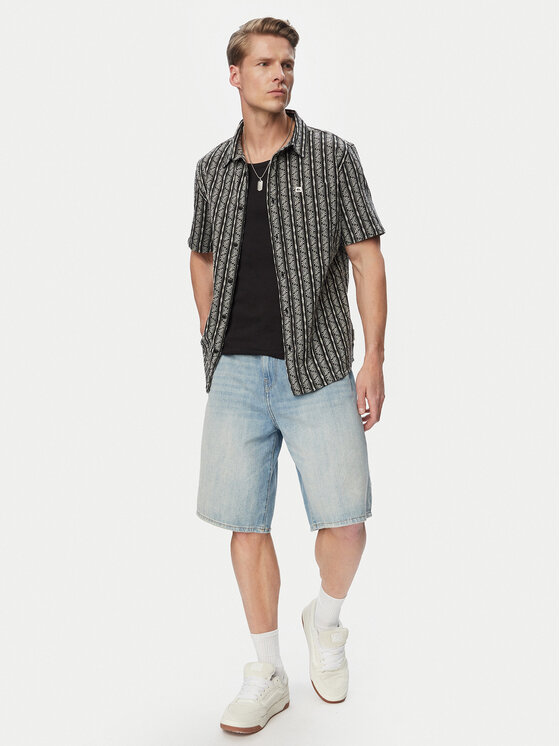 Quiksilver Quiksilver Πουκάμισο Street Way EQYWT04608 Μαύρο Regular Fit