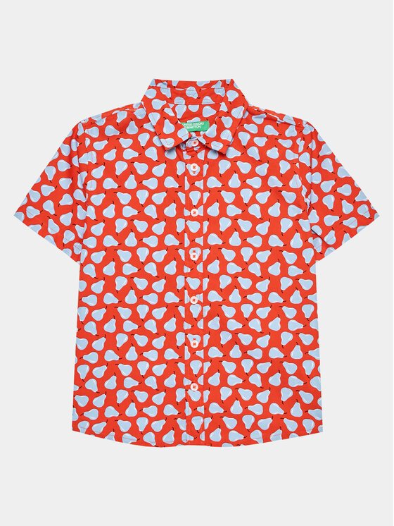 United Colors Of Benetton United Colors Of Benetton Camicia 5JFLGQ010 Multicolore Regular Fit