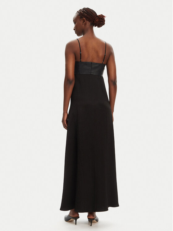 PINKO PINKO Sukienka wieczorowa Anymore 104844 A2BV Czarny Regular Fit