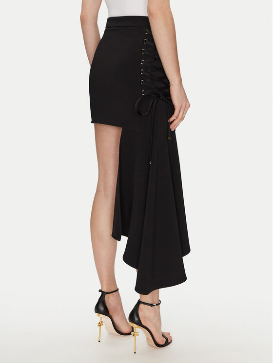 Elisabetta Franchi Elisabetta Franchi Spódnica mini GO-071-51E2-V340 Czarny Regular Fit