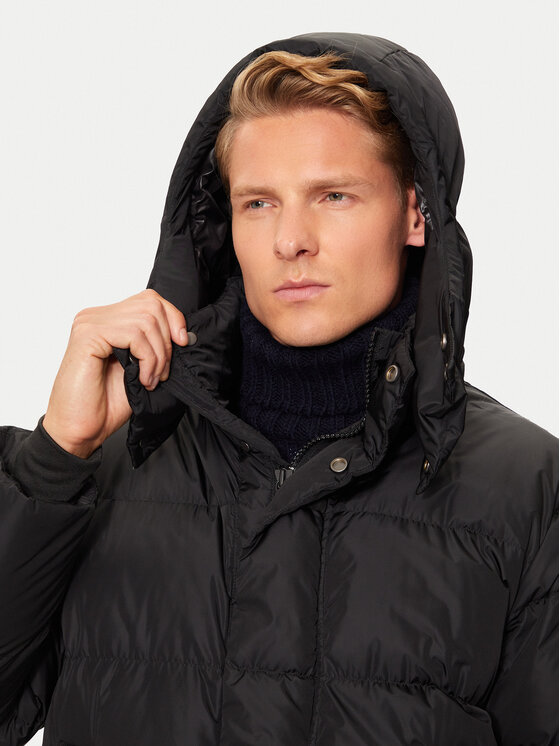 Bomboogie Bomboogie Pehelykabát CM8774TTNP4 Fekete Regular Fit