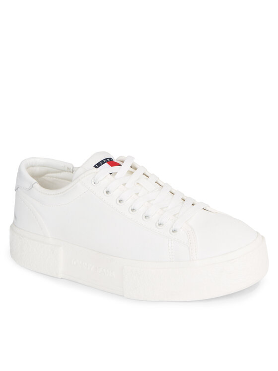 Tommy Jeans Tommy Jeans Снікерcи Tjw Foxing Flatform Sneaker EN0EN02480 Білий