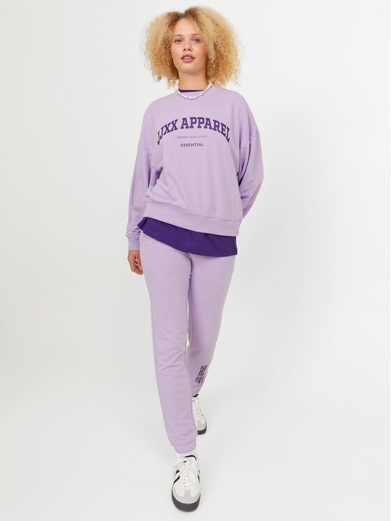 JJXX JJXX Μπλούζα Riley 12248650 Μωβ Regular Fit