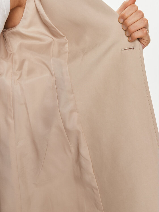 Morgan Morgan Cappotto di transizione 241-GELOMA Beige Regular Fit