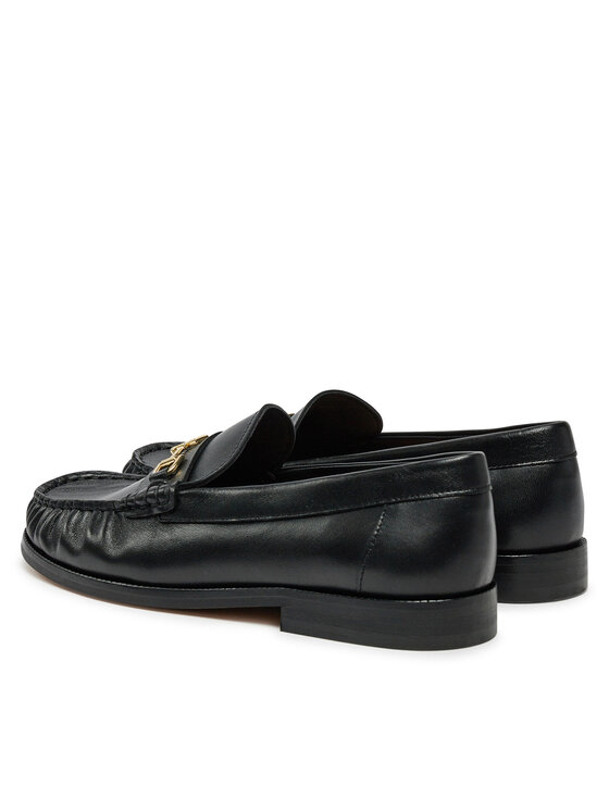 Tommy Hilfiger Tommy Hilfiger Mokasyny Soft Leather Horsebit Loafer FW0FW08414 Czarny