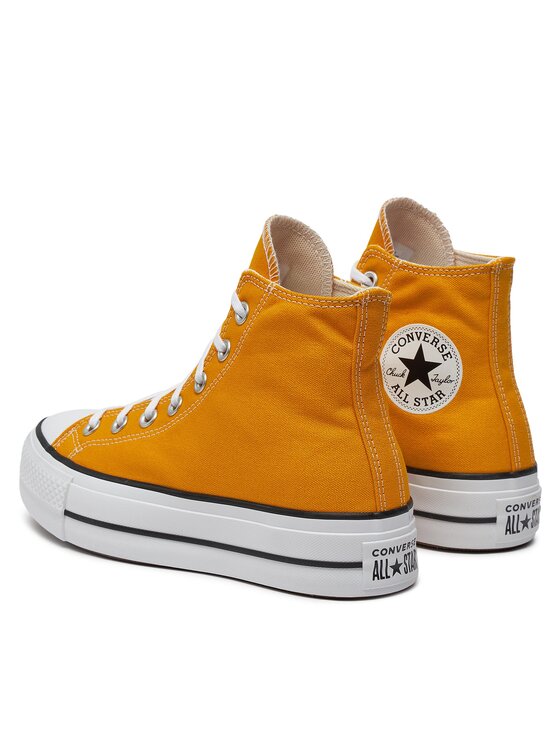 Converse Converse Plátěnky Chuck Taylor All Star Lift Platform HI A06506C Žlutá