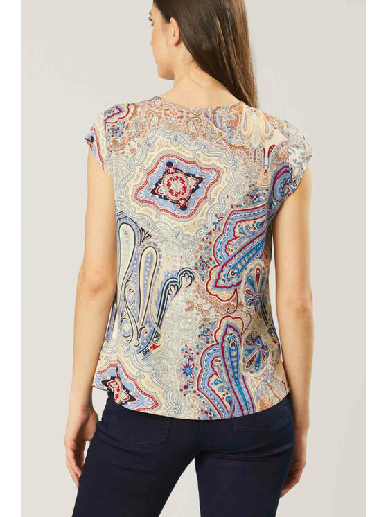 QUIOSQUE QUIOSQUE Halenka COCO BLOUSE Barevná Regular Fit