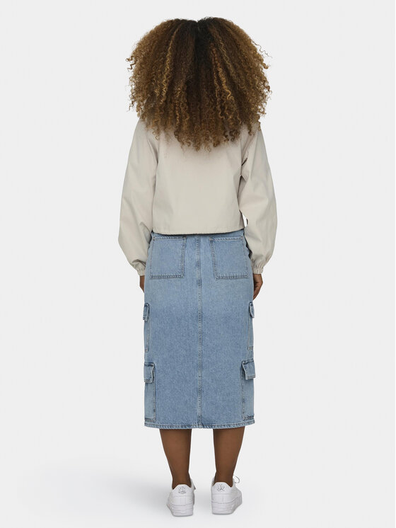 ONLY ONLY Pārejas jaka Eja Orchid 15308910 Pelēks Regular Fit