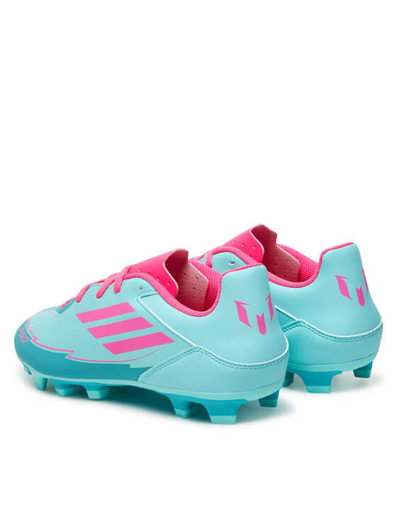 adidas adidas Futbalové topánky F50 Club Messi Firm/Multi-Ground IH0929 Tyrkysová