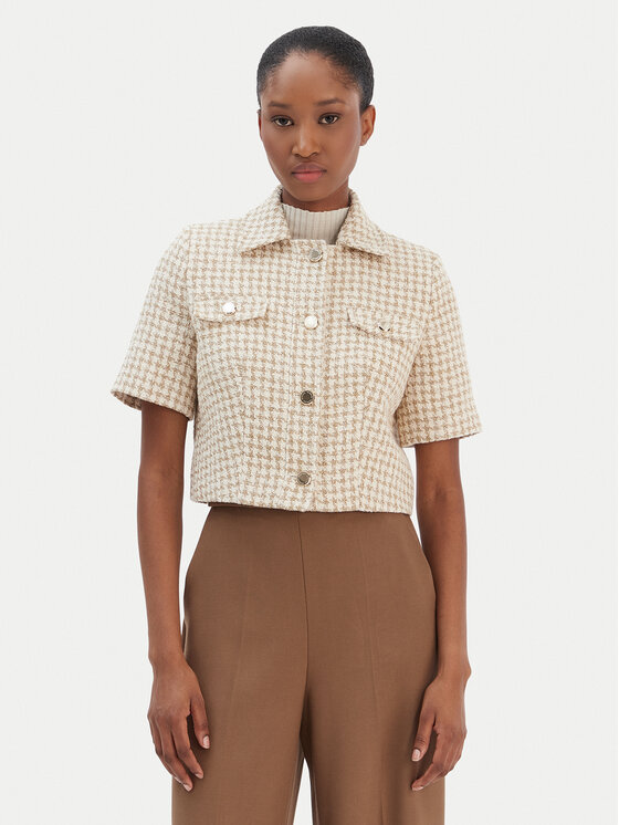 Morgan Morgan Bluse 252-VENU.F Beige Regular Fit