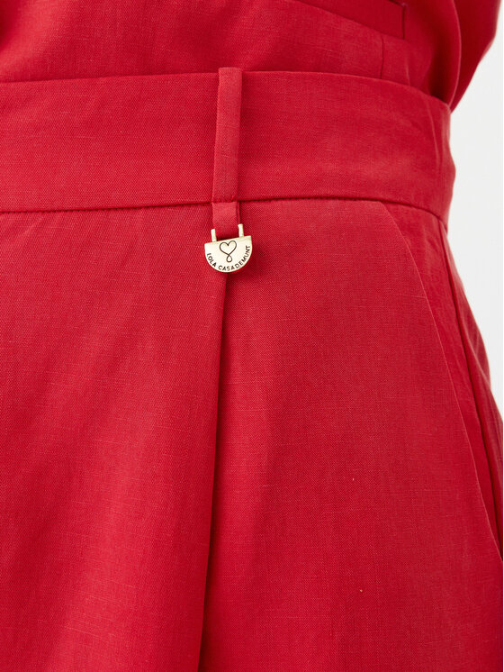 LOLA CASADEMUNT LOLA CASADEMUNT Palazzo püksid LS2514010 Valge Wide Leg
