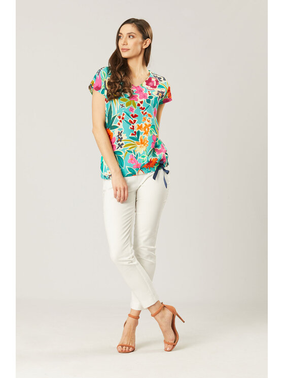 QUIOSQUE QUIOSQUE Halenka FRESH BLOUSE Barevná Regular Fit