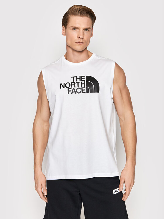 The North Face Tank top M Easy NF0A5IGY Λευκό Regular Fit