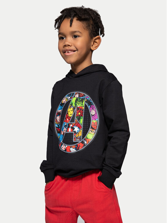 Coccodrillo Coccodrillo Sweatshirt WC4132301LBD Schwarz Regular Fit
