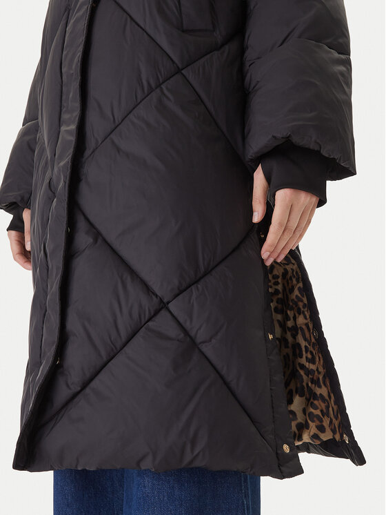 LOLA CASADEMUNT LOLA CASADEMUNT Cappotto invernale LF2501002 Nero Relaxed Fit