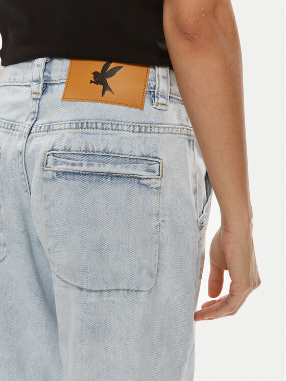 One Teaspoon One Teaspoon Jeansy Luna 26256 Niebieski Relaxed Fit