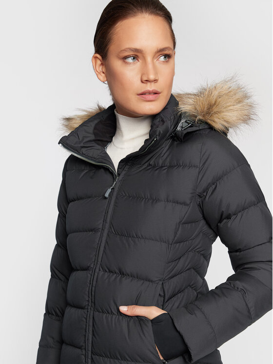 Rab Kurtka puchowa Deep Cover QDB33BLK08 Czarny Regular Fit Modivo.pl
