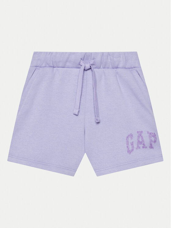Gap Gap Sportske kratke hlače 719777-04 Ljubičasta Regular Fit