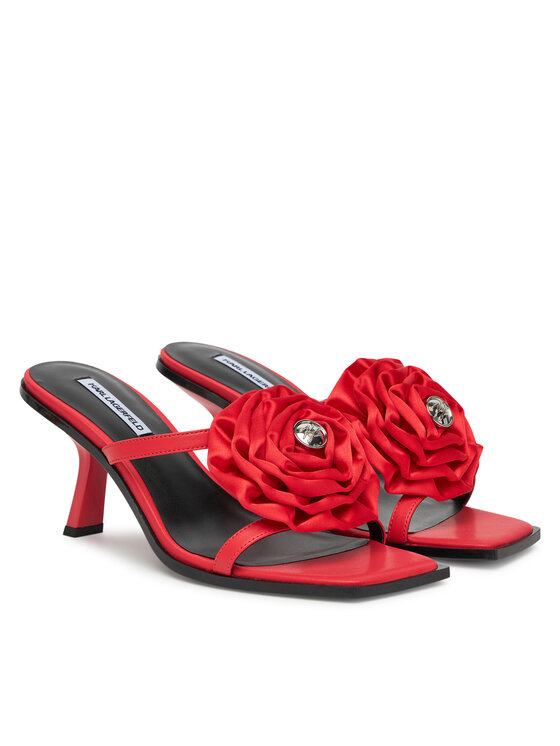 KARL LAGERFELD KARL LAGERFELD Papucs Karmel KL33624 Piros