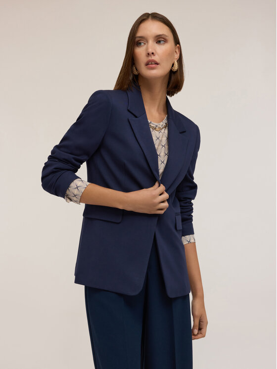 Motivi Motivi Giacca da abito Q758Q000984N034 Blu Regular Fit