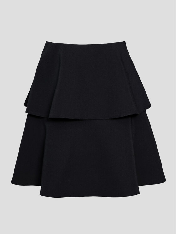 SLY SLY Spódnica 5S-303A Czarny Comfortable Fit